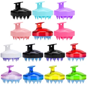 Head Scalp Massager Shampoo Brush Deep Cleaning Hair Washing Comb Scalp Massage Body Hair Care Haird in USA (United States)