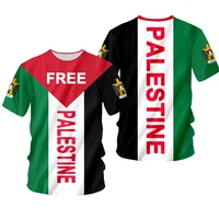 ogkb 3d printed free palestine t shirt men summer custom short sleeve shirt save palestine keep peace customized shirt oversize