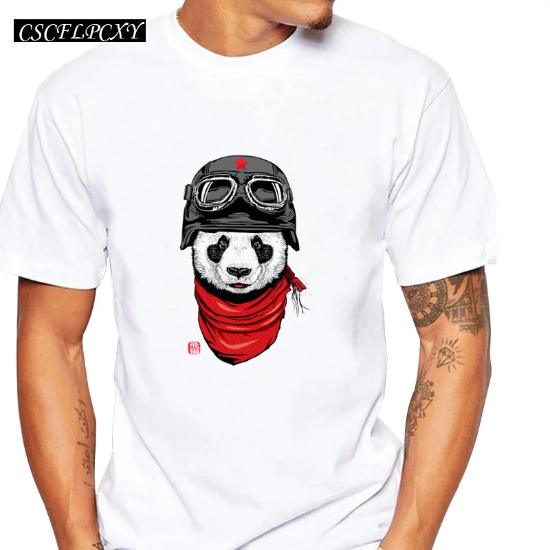 Aderventure Cat/Owl/Friggin Panda Дизайн Мужская модная футболка Веселая печать животных топы с