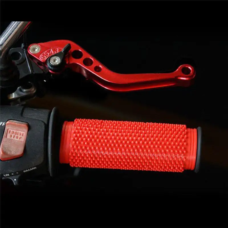 Kuulee мотоциклетные ручные рукоятки Резиновые Нескользящие руль ручка резиновый