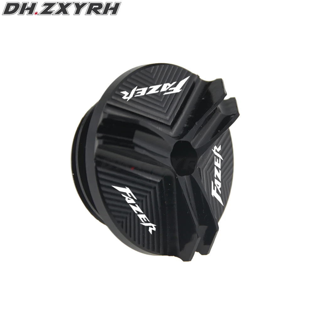 С логотипом CNC Auminum масляный наполнитель двигателя Dain Plug Обложка для Yamaha FZ1/FAZER FZ6