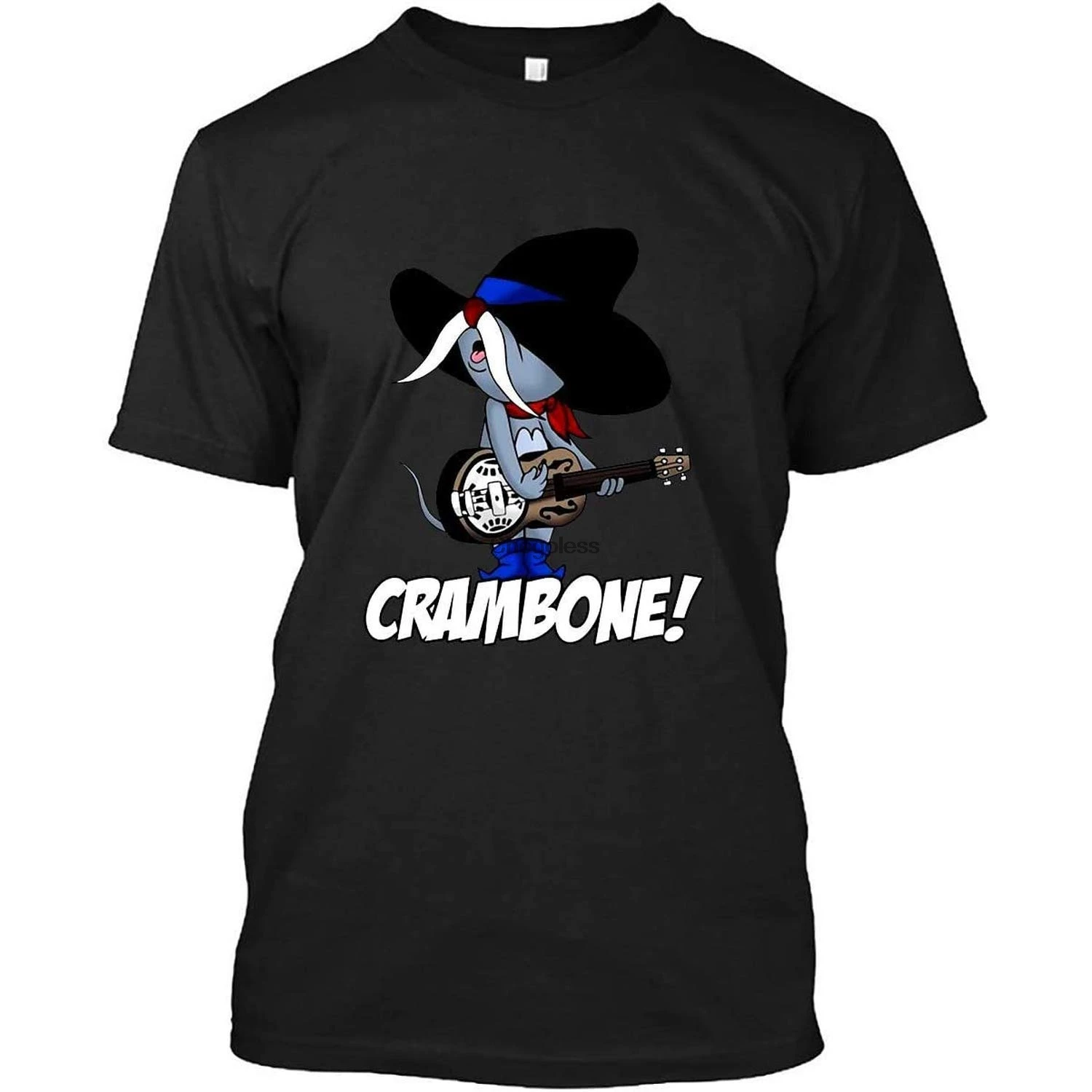 DMNTeestore Uncle Pecos Crambone футболка для мужчин женщин унисекс черный | Мужская одежда