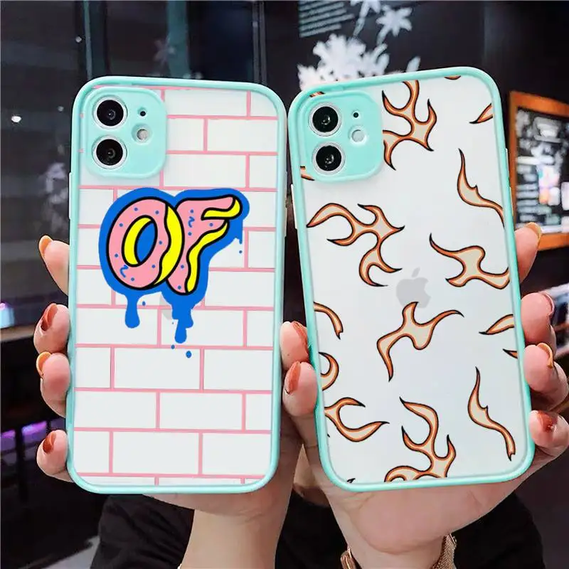 Чехол для телефона известный певец Гольф Синий Пламя прозрачный чехол матовый