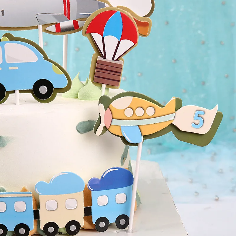 Топпер для торта С Днем Рождения украшение украшения дня рождения торт Декор