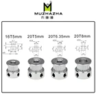 Детали для 3D-принтера, 20 Зубцов, GT2, зубчатый шкив, диаметр 5 мм, 6,35 мм, 8 мм, ширина 6 мм, ремень GT2 2GT, 20 Зубцов, шкив, 1 шт.