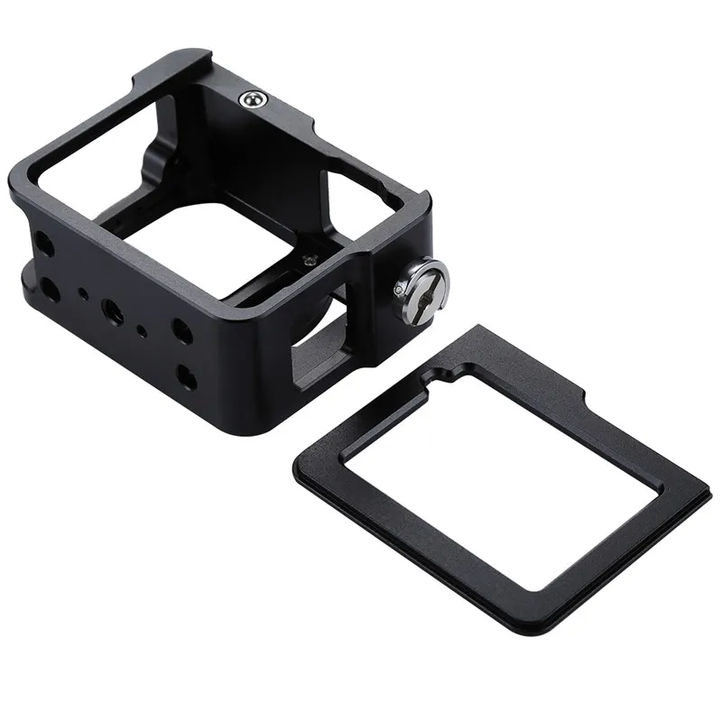 Защитный корпус из сплава ЧПУ для GoPro с защитной рамкой и УФ объективом 52 мм HERO(2018)