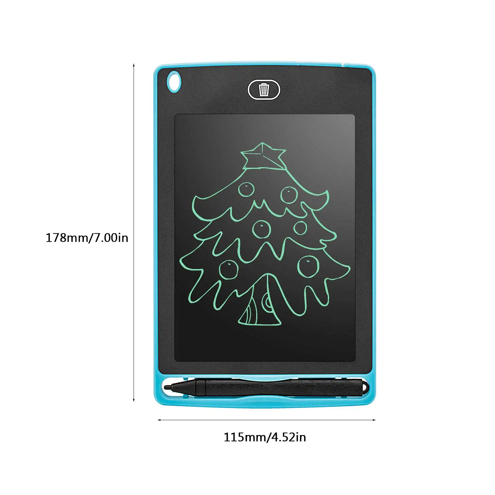 

Children LCD Writing Board 6.5 Inches Graffiti Board For Children Drawing Early Learning Education W50