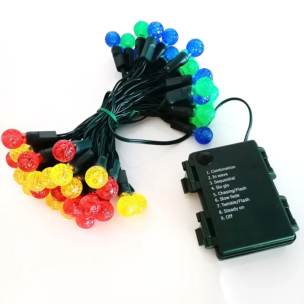 

Гирлянда из сосны на батарейках, восемь функций