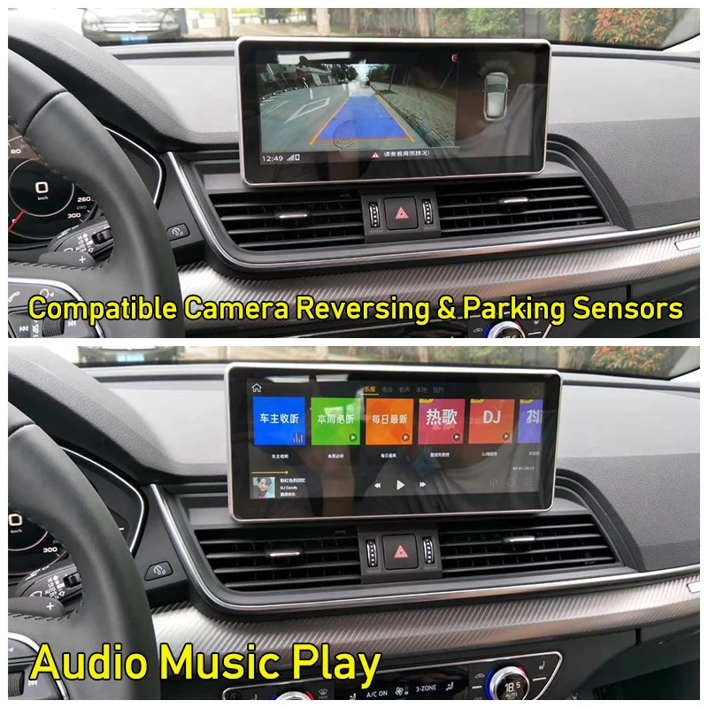 Автомобильный мультимедийный плеер для Audi Q5 FY 2019 ~ 2020 MMI Android авто GPS навигация HD