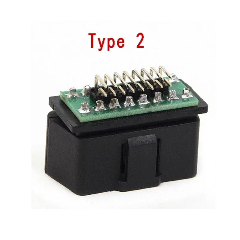 6 типов 16 PIN OBD2 Мужской автомобиль/Грузовики разъем OBDII J1962 разъем проводка для диагностического инструмента DIY оболочки