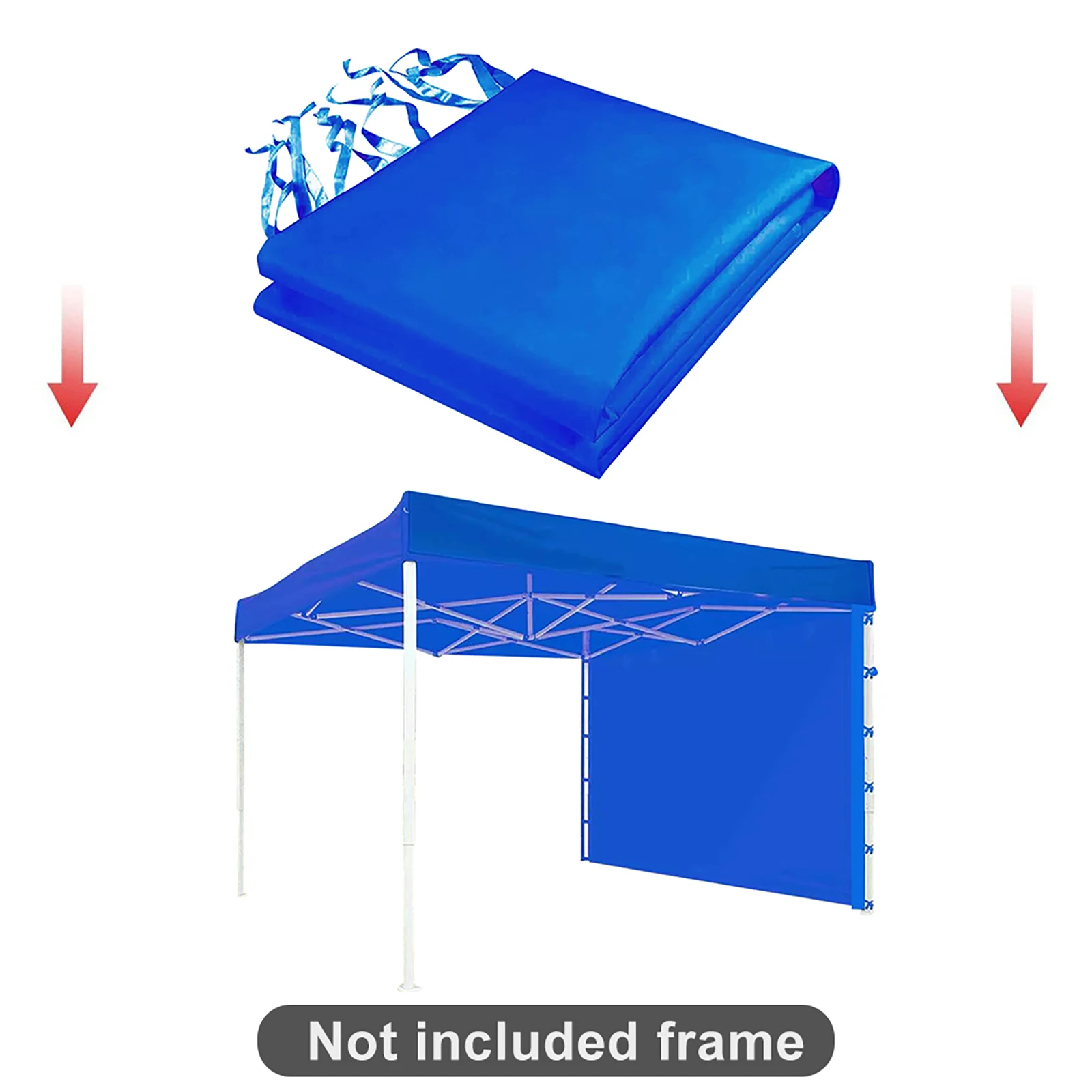 Водонепроницаемый Ткань Оксфорд немедленный Sun стен навес шатер боковая стенка