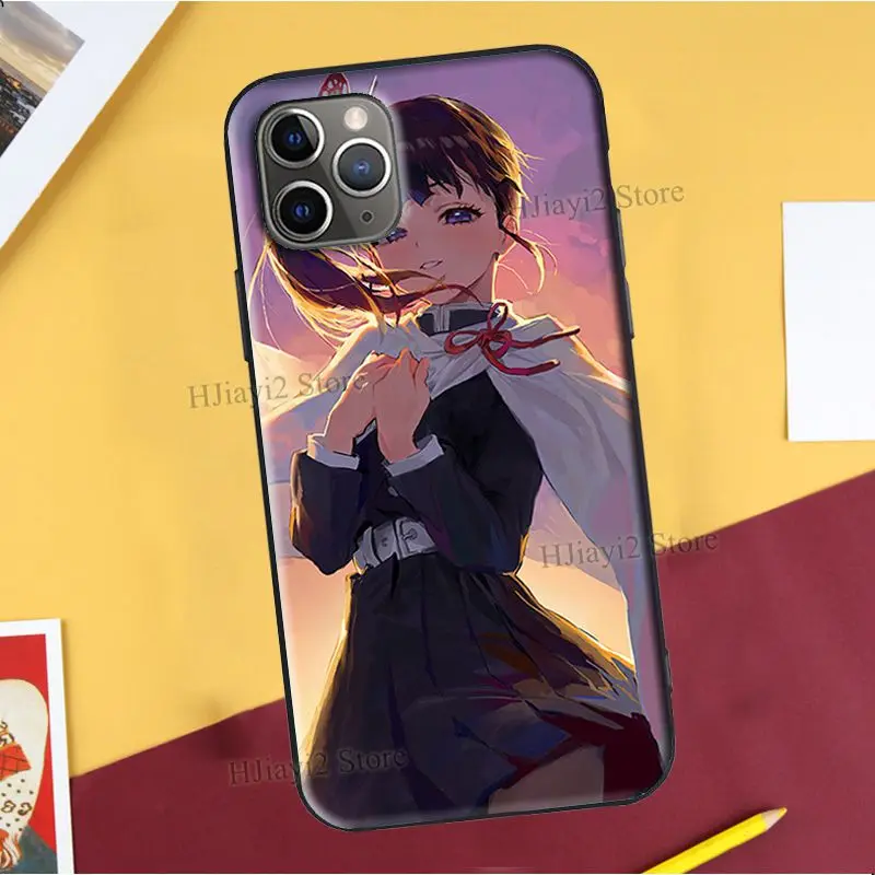 Чехол Kanao Tsuyuri Kimetsu no Yaiba для iPhone XR X XS Max SE 2020 6S 8 7 Plus 12 13 mini 11 Pro Coque Capa - купить по