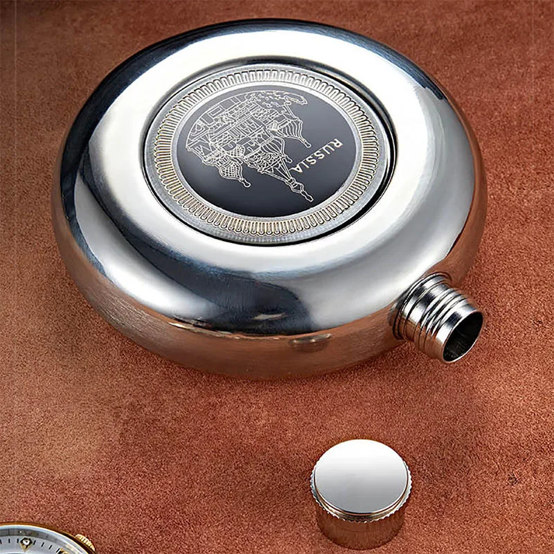 DEOUNY Россия CCCP 5 унций спиртовая фляжка Высококачественная бутылка Wisky