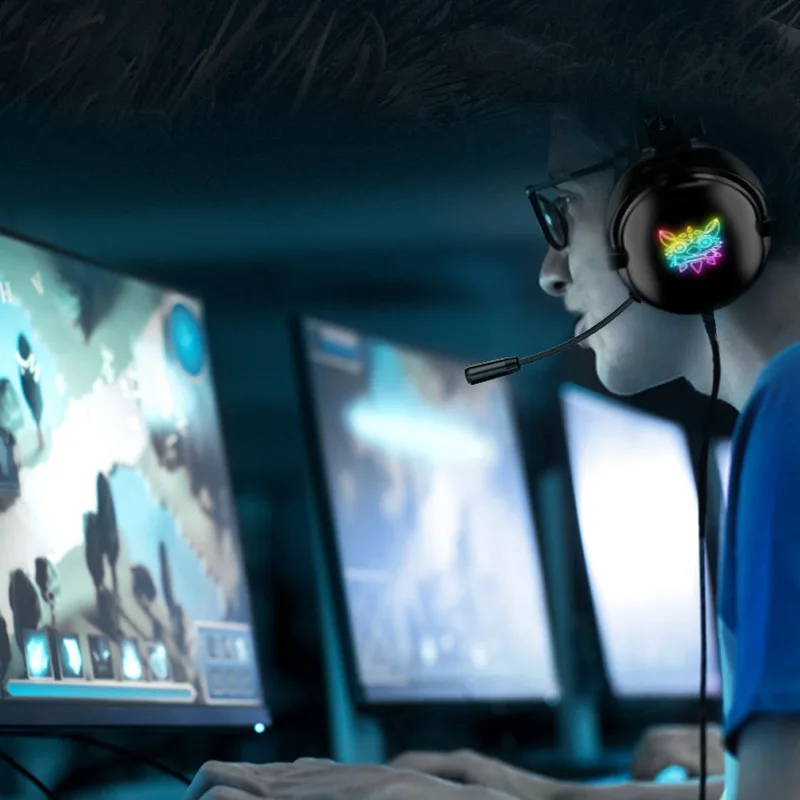 

Новая игровая гарнитура X11, совместимая с Xboxs PS4s PS5, ПК, ноутбуком, микрофоном, наушники, наушники с микрофоном для компьютера, гарнитура DOM668