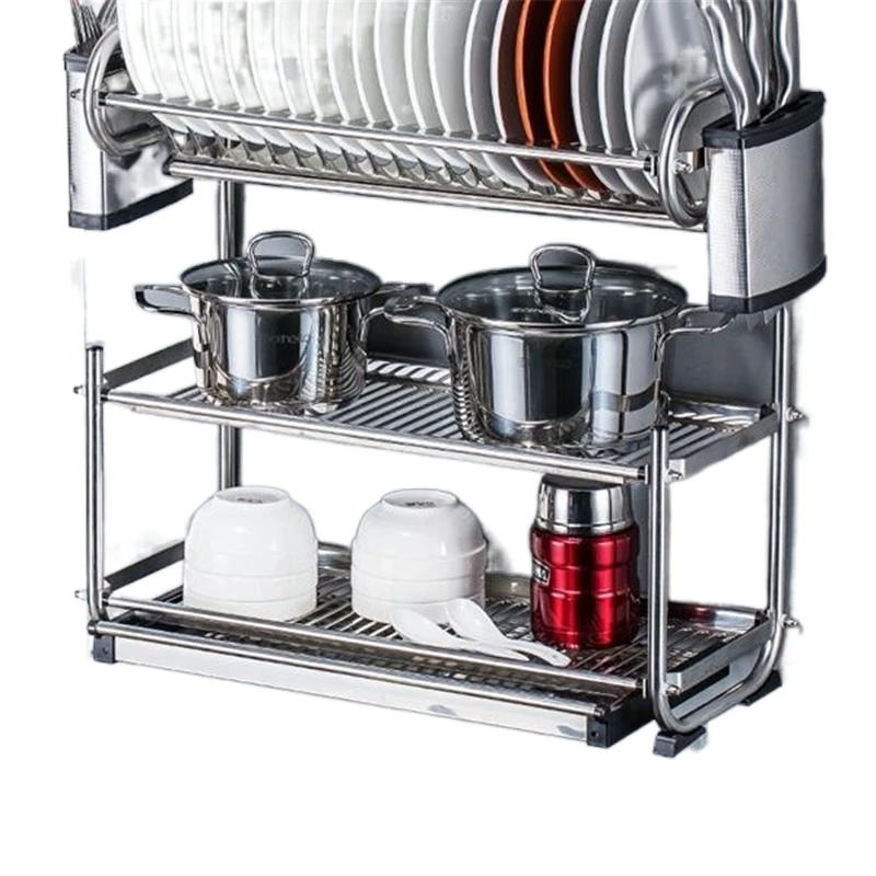 Cucina холодильник органайзер для кладовки De Rangement Нержавеющая сталь блюдо