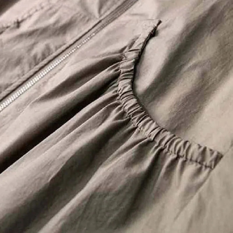 

New Spring Autumn Jacket Women KoreanSstyle Hooded Long Trench Coat Fashion Solid Plus Size Loose Casual Outerwear