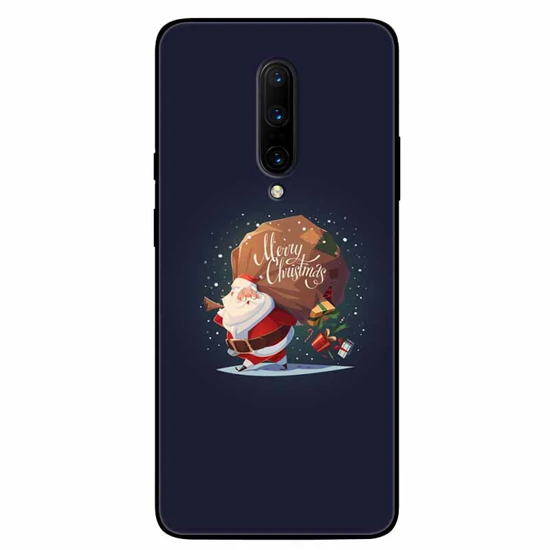 Чехол для Oneplus 7 T Pro Рождественская мягкая фотография One plus 8 9 чехол s 1 + 7Pro 7tpro 9Pro