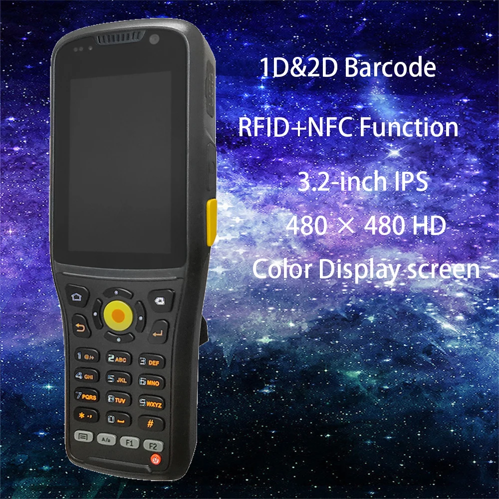 Портативный КПК EVAWGIB Android 9 0 защищенный POS-терминал 1D 2D сканер штрих-кода Wi-Fi 4G GPS