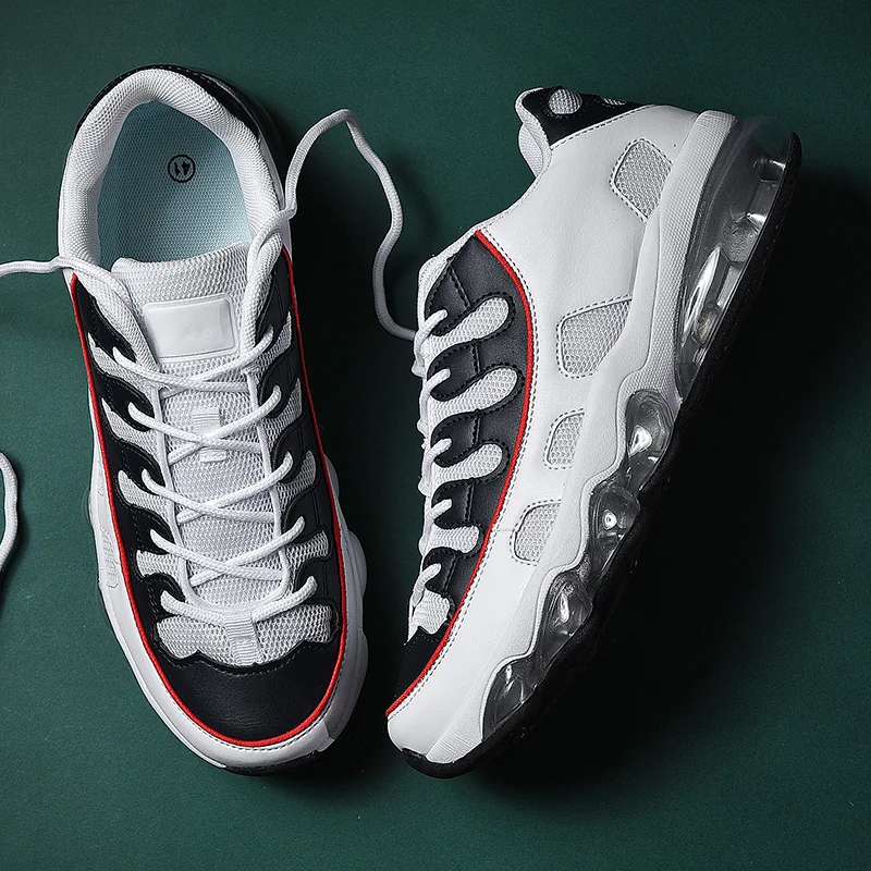 Мужская обувь Кроссовки с воздушной подушкой Трендовая сетчатая теннисная