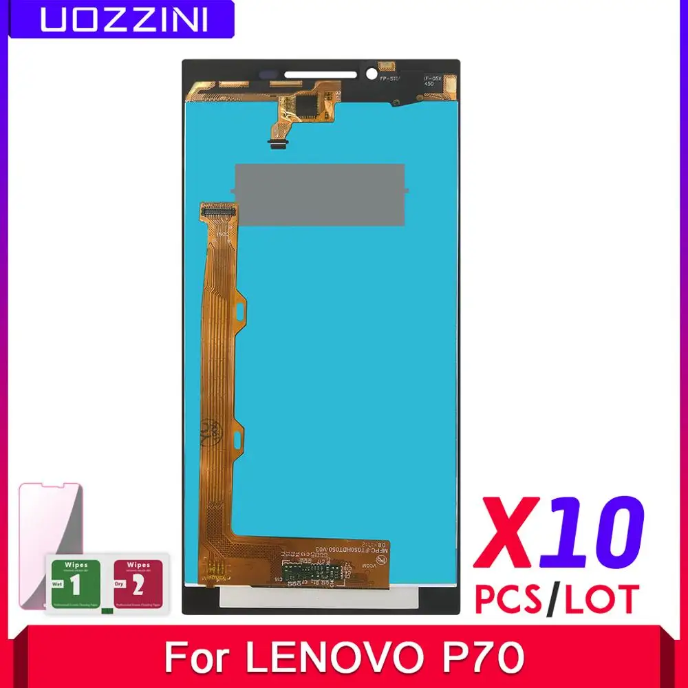 10 шт./партия для 5 0 &quotЖК экран LENOVO P70 кодирующий преобразователь сенсорного