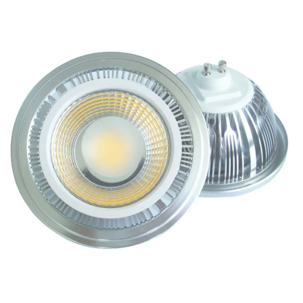 Светодиодная Базовая прожсветильник светодиодный ная лампа Ar111 G53 GU10 с чипами Cree COB 15 Вт G53 GU10 лампы 150 Вт Замена галогенной лампы от AliExpress RU&CIS NEW