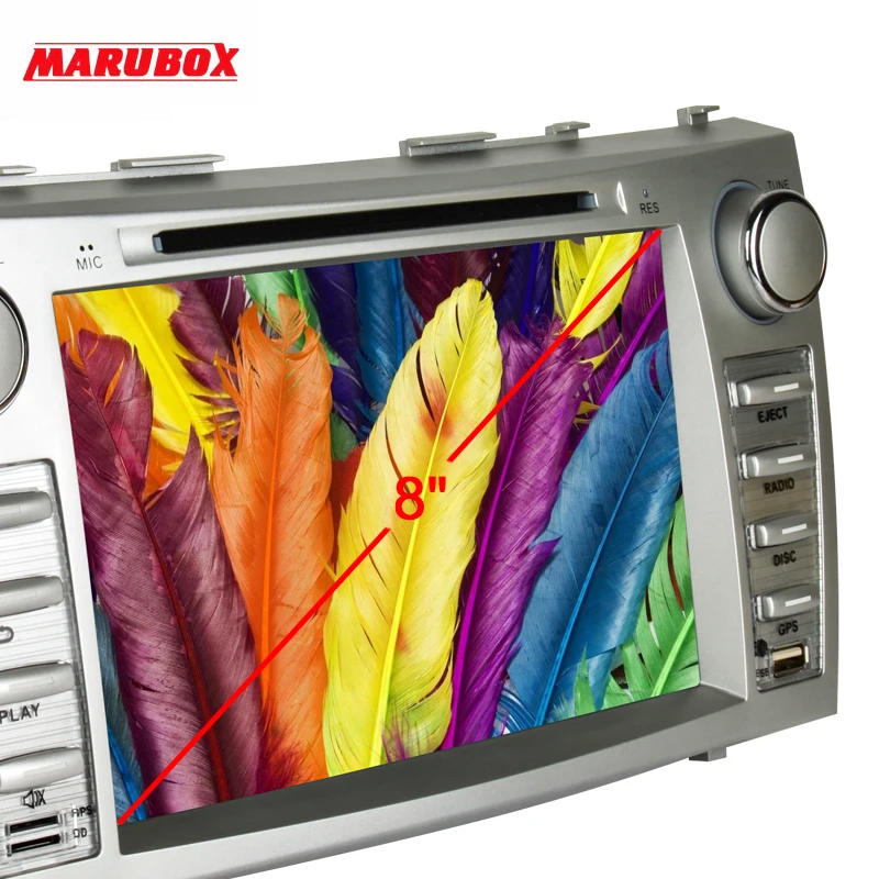Штатная магнитола для Toyota Camry 2006 2007 2008 2009 2011 MARUBOX KD8403 Штатное головное устройство