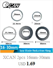 XCAN 1 шт. 165-300 мм TCT пильный диск Nano голубое покрытие циркулярная пила Лезвие для обработки древесины режущие диски твердосплавный пильный диск
