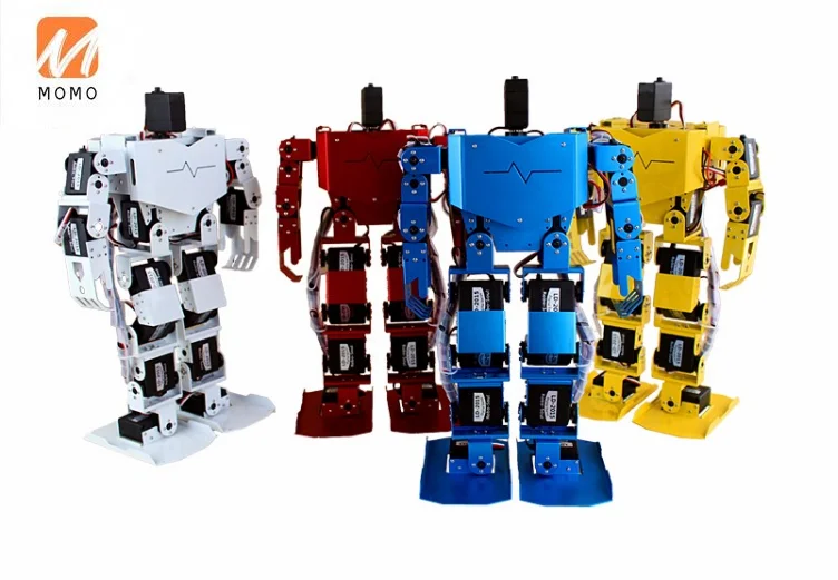 Hiwonder H3.0 17dof Biped Humanoid Robot с бесплатным приложением Mp3 модулем детализированное