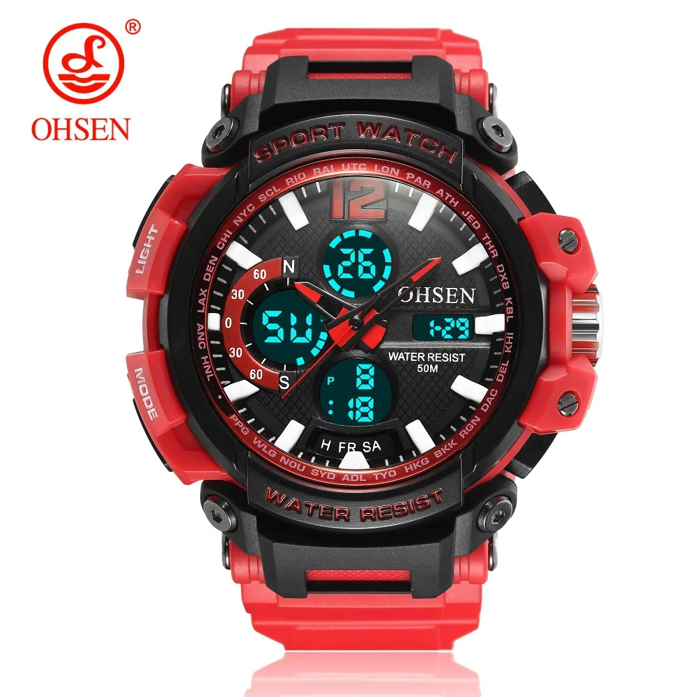 Ohsen Многофункциональный Круглый Силиконовый светодиодный фонарь с подсветкой