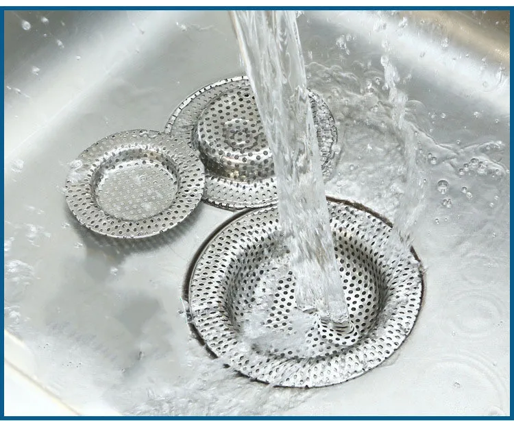 Ситечко для кухонной раковины фильтр отверстия ловушка из нержавеющей стали