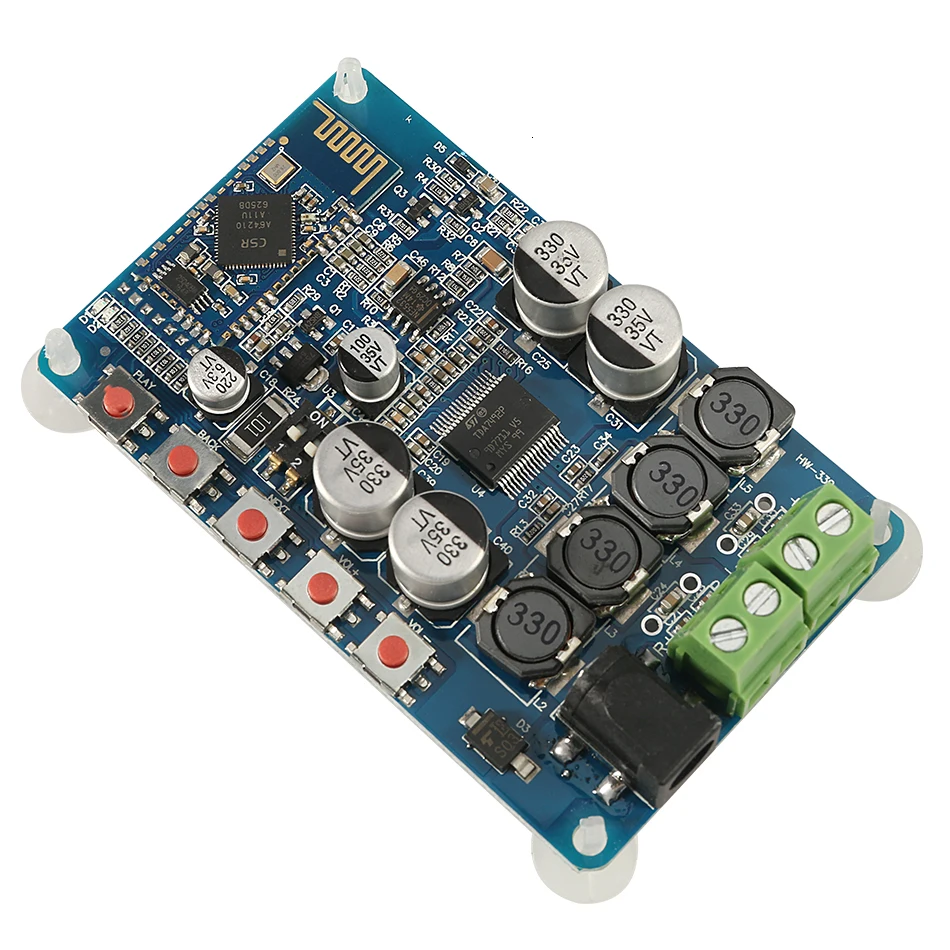Плата цифрового усилителя Tda7492p 50 Вт X 2 чип Bluetooth 4 0 Csr8635 аудиоресивера Bt детали