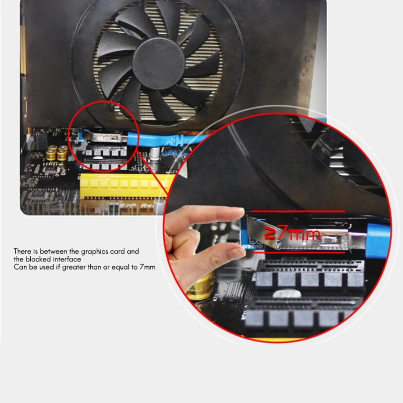 

PCI-E 1X Extension Cable PCI-E Expansion Card Network Card Interface to the Right a Male USB3.0 PCI-E Adapter Cable 60cm