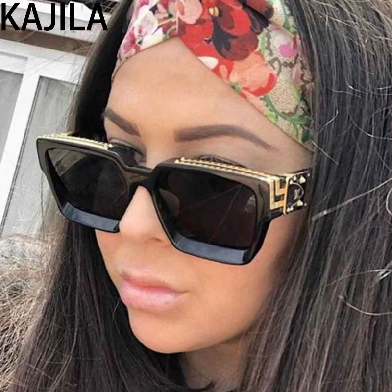 Градиентные Квадратные Солнцезащитные очки для мужчин Новое поступление 2020