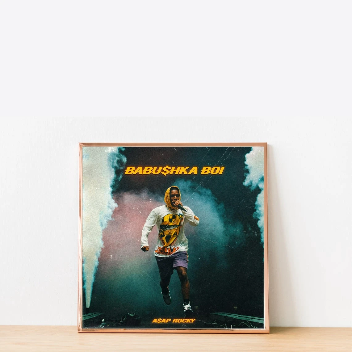 ASAP Rocky BABUSHKA BOI музыкальный альбом постер рэп звезда поп-певец домашняя настенная