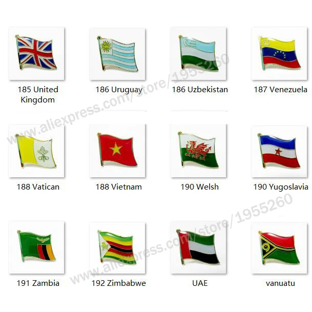 Металлическая Булавка с национальным флагом значок по всему миру Великобритания