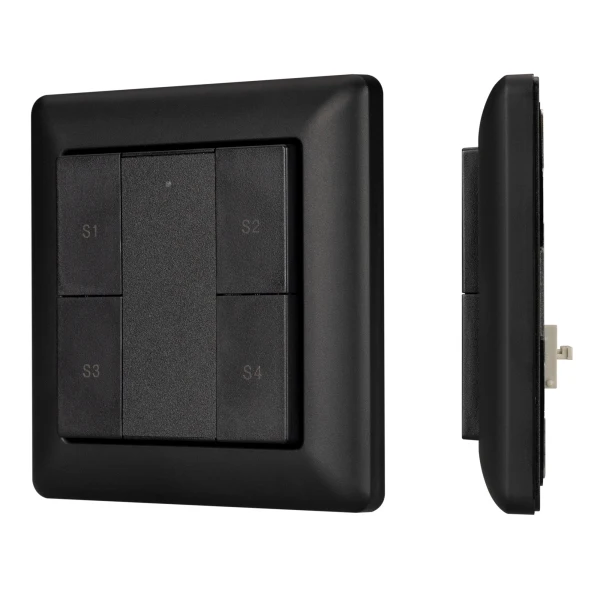 INTELLIGENT ARLIGHT Панель DALI-223-1G-4SC-IN-BLACK (BUS только сцены) (I -) | Освещение