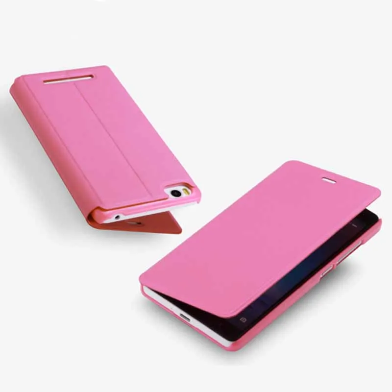 Кожаный чехол-книжка для Xiaomi mi A1 смарт-чехол с функцией сна и подставкой тонкий