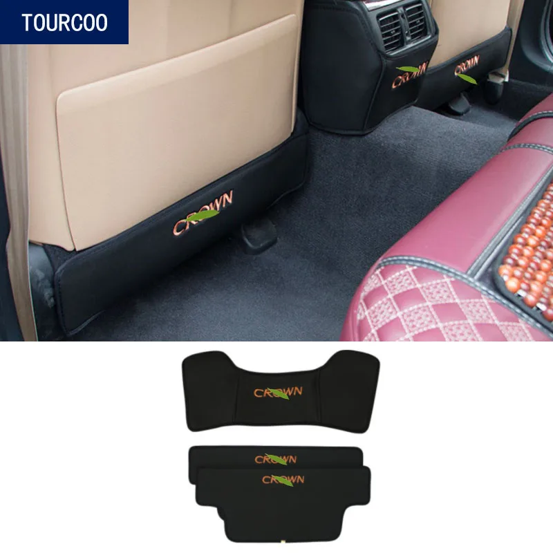 

For Toyota Crown 2005-2018 Seat Anti-kick Pad Cover Car Styling Protective Mat