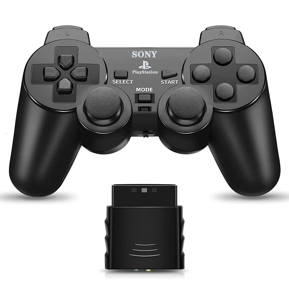 Беспроводной PS2 контроллер 2 4G геймпад для PlayStation Dualshock игровой джойстик|Геймпады|