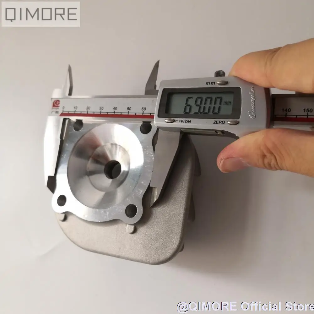 Головка цилиндра с большим отверстием 54 мм для скутера квадроцикла Minarelli 1E50QMF 2