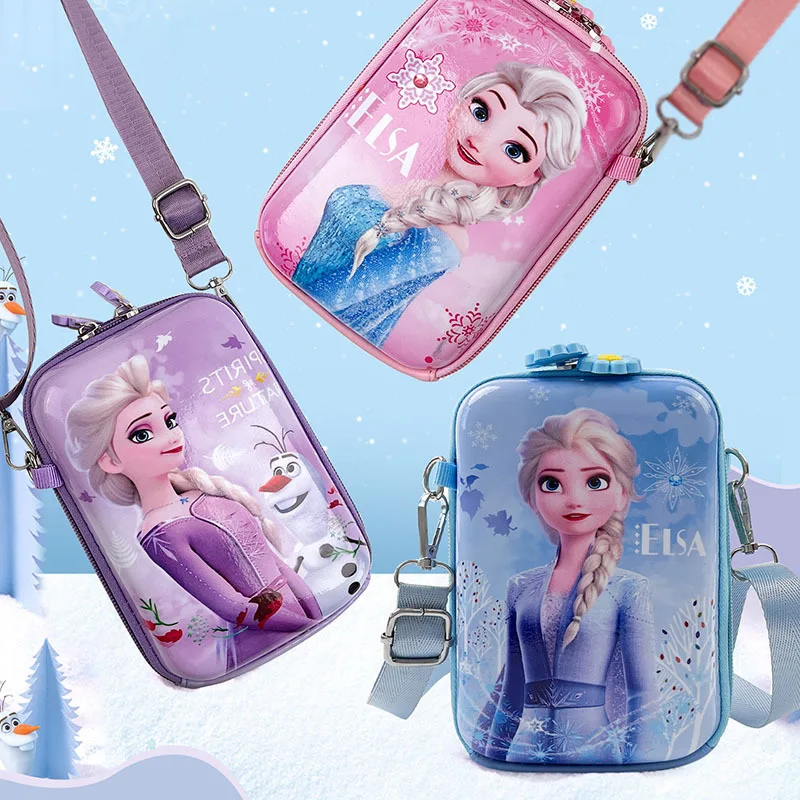 

Disney Frozen 2 Elsa Anna Princess Children's Toys Shoulder Bag Girl Princess Baby Handbag Kid Fashion Shopping Bag Gift