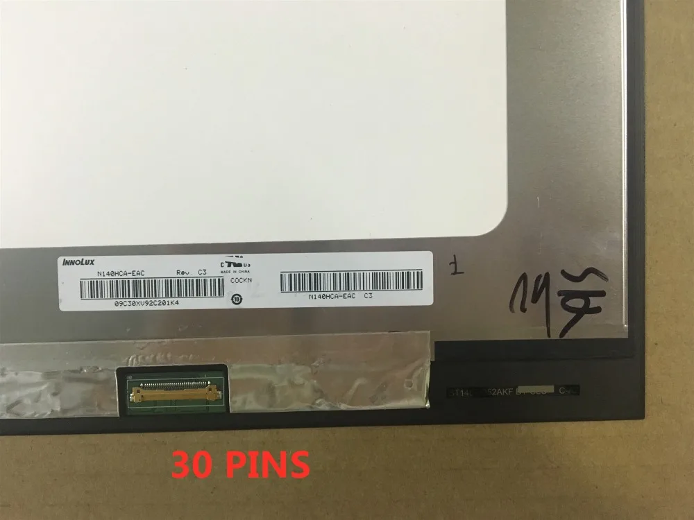 14''LCD сенсорный экран в сборе N140HCA-EAC для ASUS VivoBook Flip 14 TP412 TP412U TP412UA 1920*1080