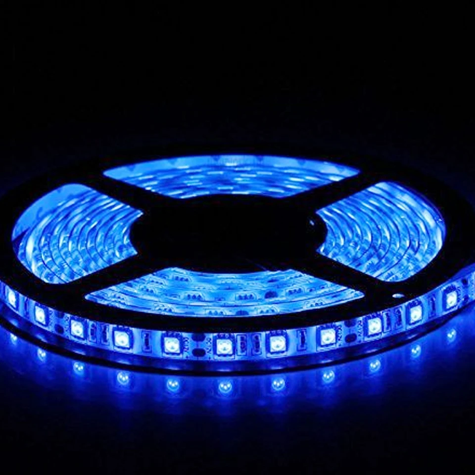 Светодиодная лента 5050 RGB 12 В 5 А м 60 светодиодов/м водостойкая Гибкая Диодная IP68
