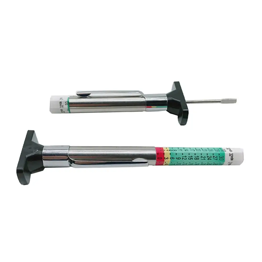 Ручка для измерения глубины протектора шины с цветовой кодировкой универсальный