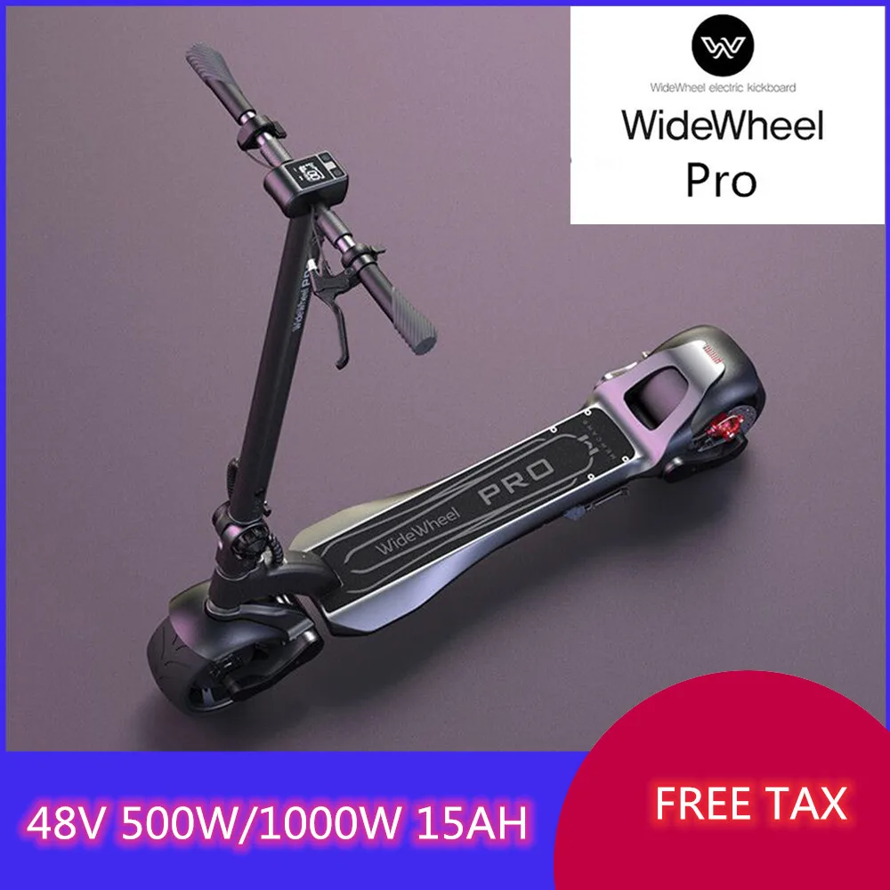 2020 Mercane WideWheel Pro умный электрический скутер 48 в 1000 Вт Kickscooter широкий колесо двойной