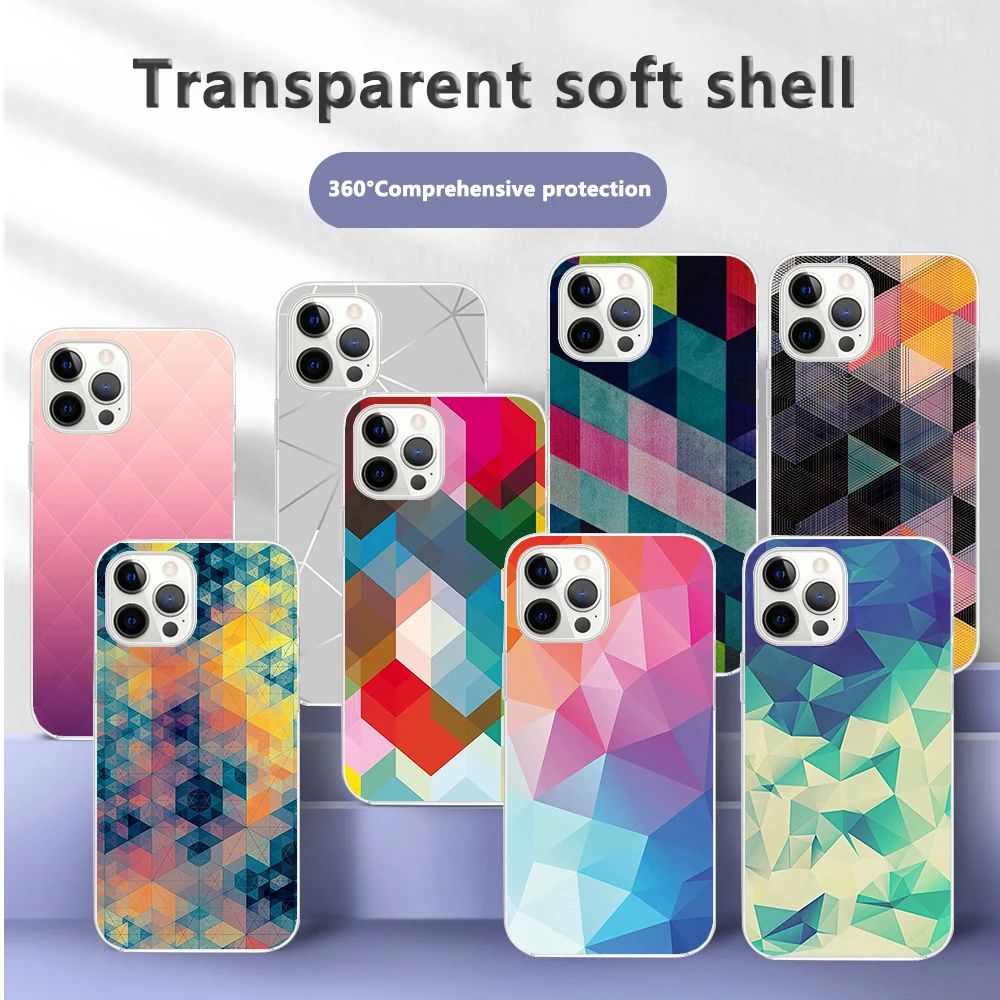 

Fashion Luxury Original Plaid Phone Case For iPhone 13 12 11 Pro Max XS Max XR X 7 8 6 Plus 5 5S SE 2020 12 Mini Soft TPU Cover