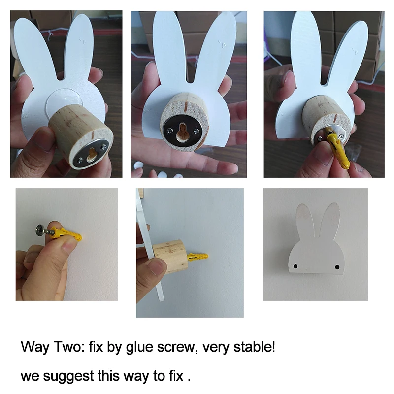 Скандинавские настенные крючки для детской комнаты крючок одежды с кроликом