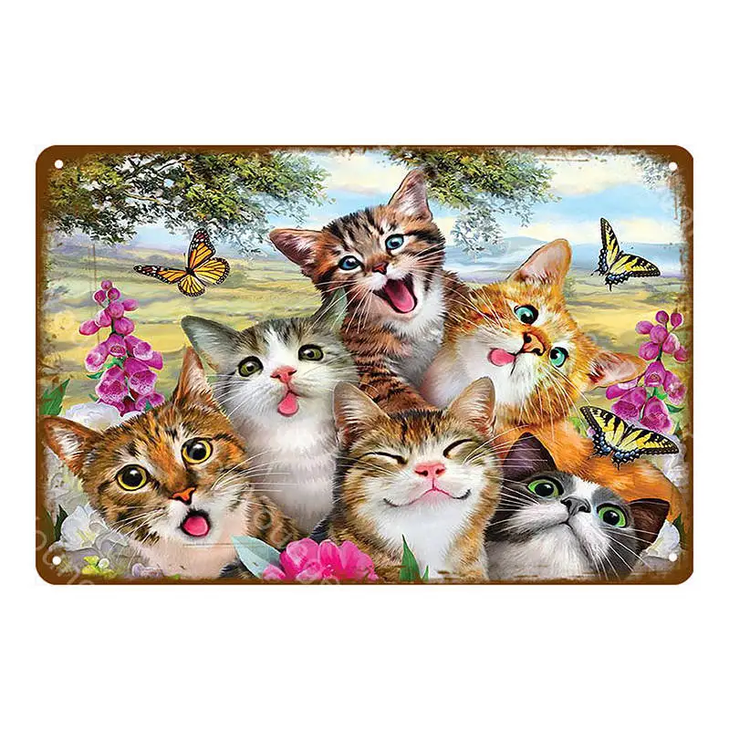 Животные белка собака металлические знаки золотой лабрадор жестяной постер