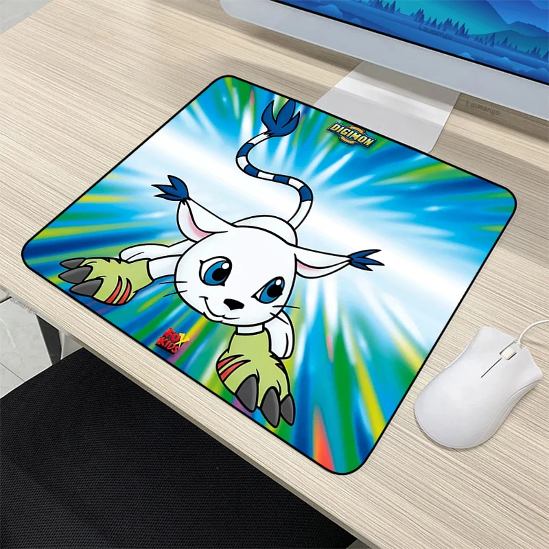 

Small Digimon Mouse Pad Kawaii Gaming Accessories Laptop Completo Ковер Tapis De Souris Pc Gamer Desk Mat Varmilo Cute Mousepad