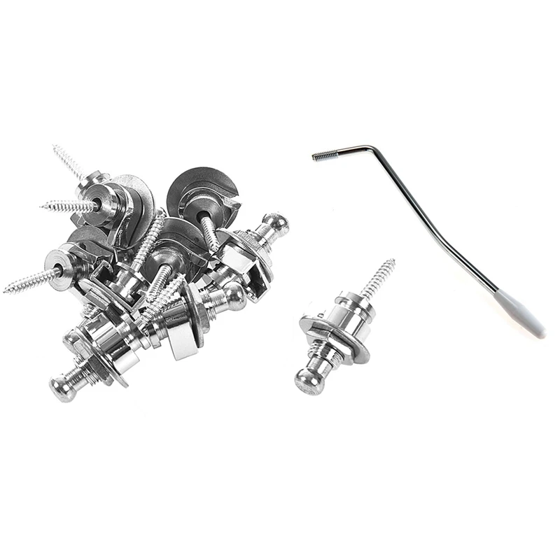 

Рычаг рычаг для тремоло Arm Vibrato Steel и 10 шт. круглых басовых ремней для гитары замки стрелки в стиле шаллея 1 шт.